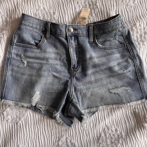 Aerie Blue Jean Shorts